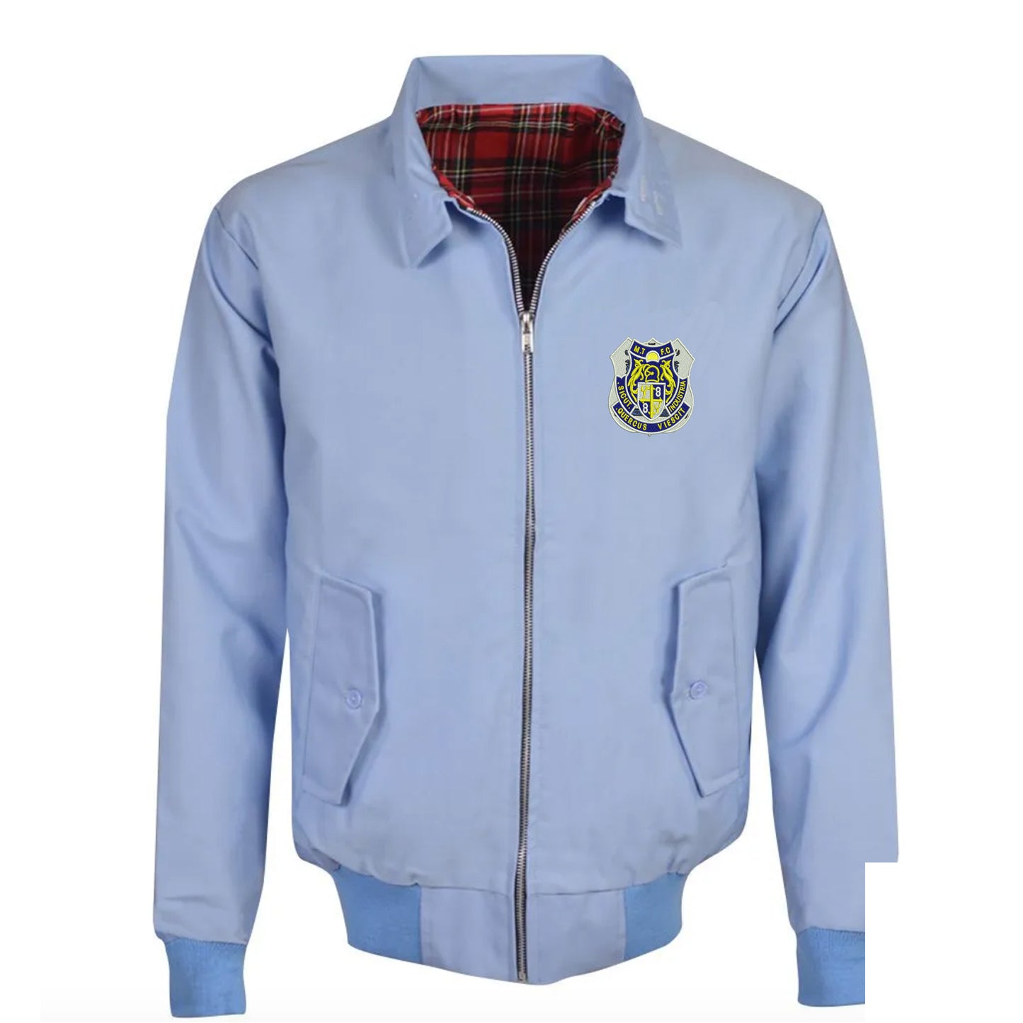 Retro Mansfield 1920s Embroidered Classic Harrington Jacket