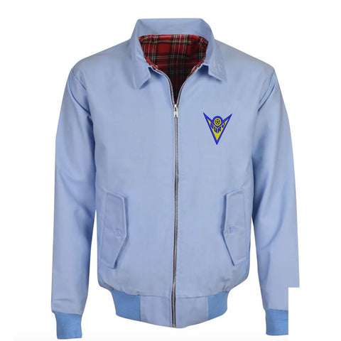 Retro Bury 1974 Embroidered Classic Harrington Jacket