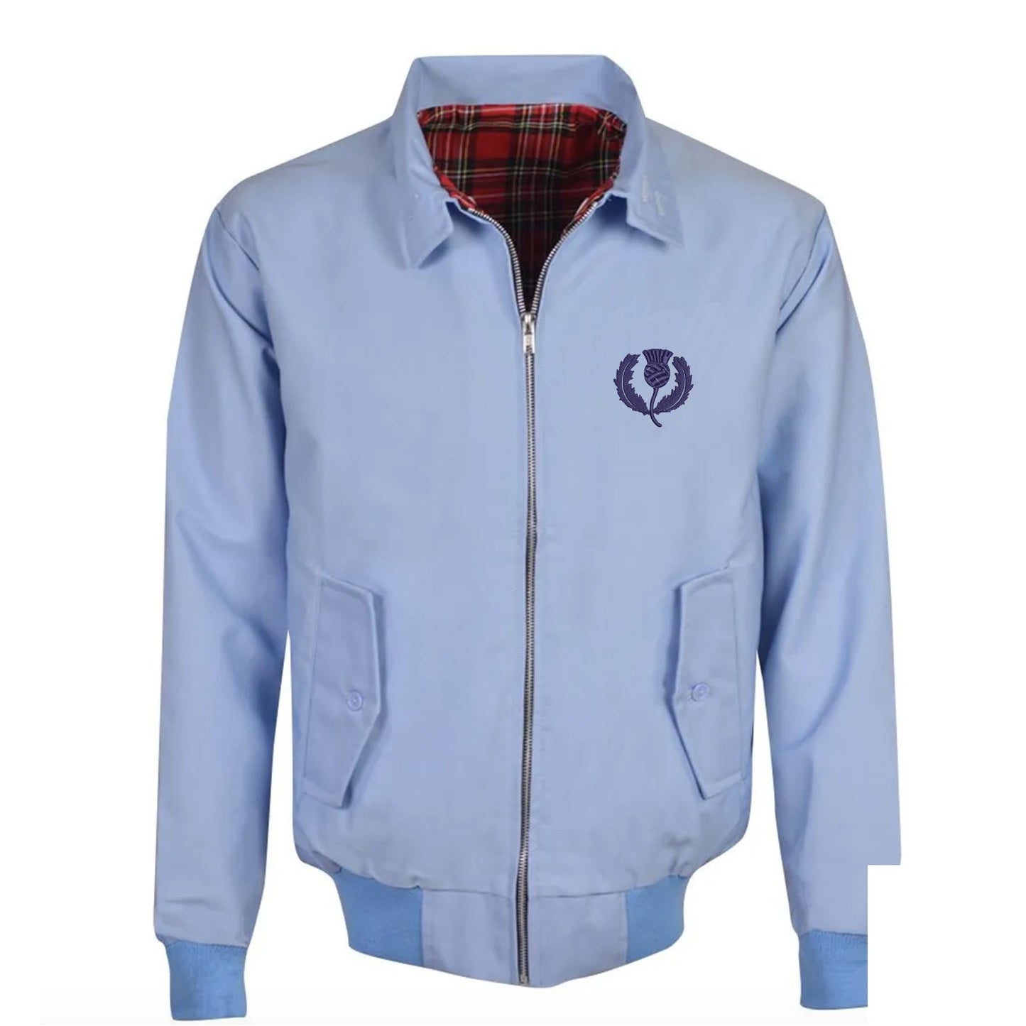 Retro Scotland Rugby 1925 Embroidered Classic Harrington Jacket