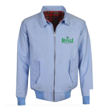 Royals It's a Way of Life Embroidered Classic Harrington Jacket