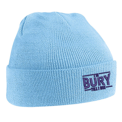 I'm Bury Till I Die Embroidered Beanie Hat