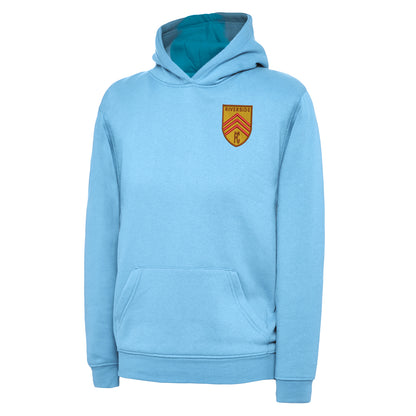 Retro Riverside FC Embroidered Children's Hoodie