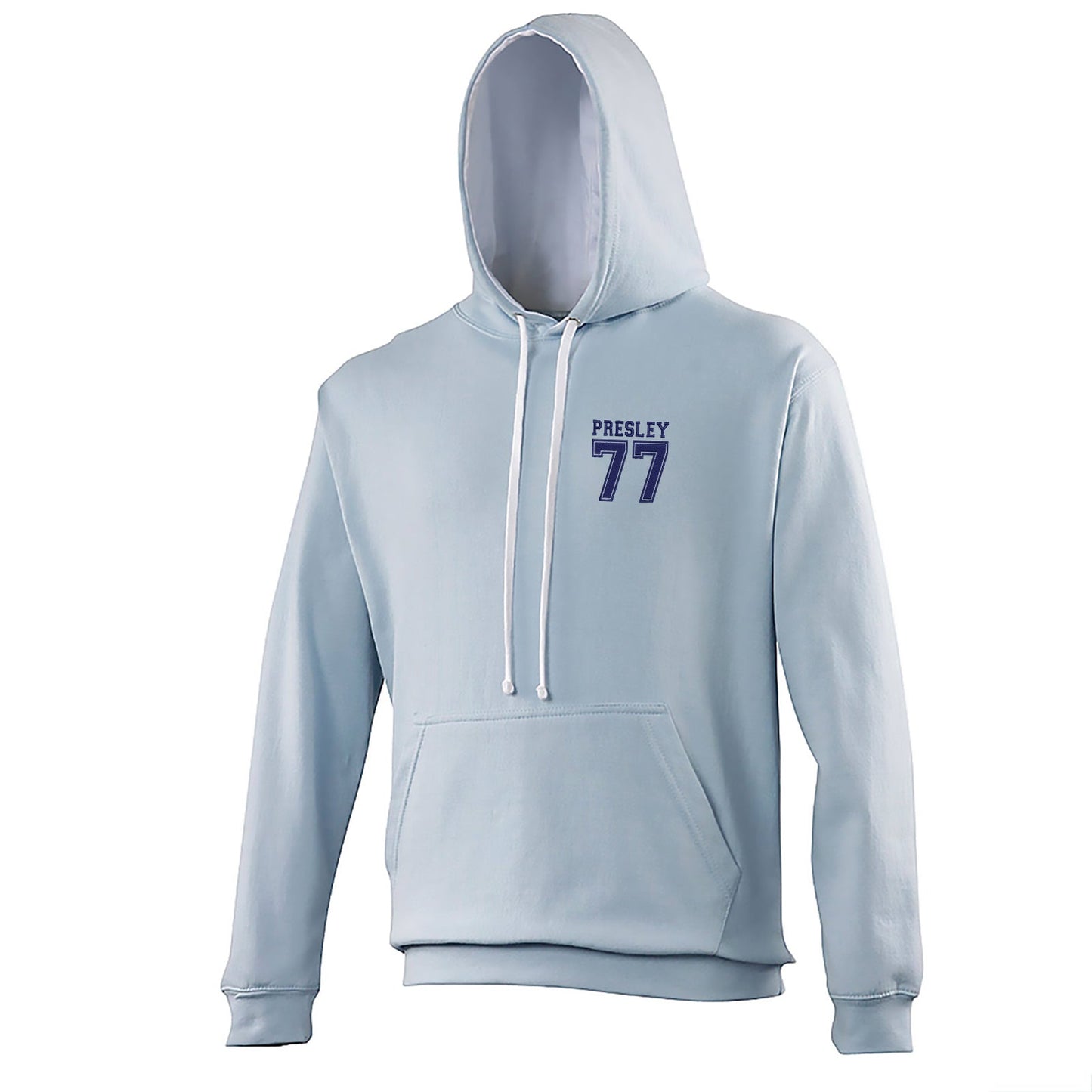 Presley 77 Embroidered Contrast Hoodie