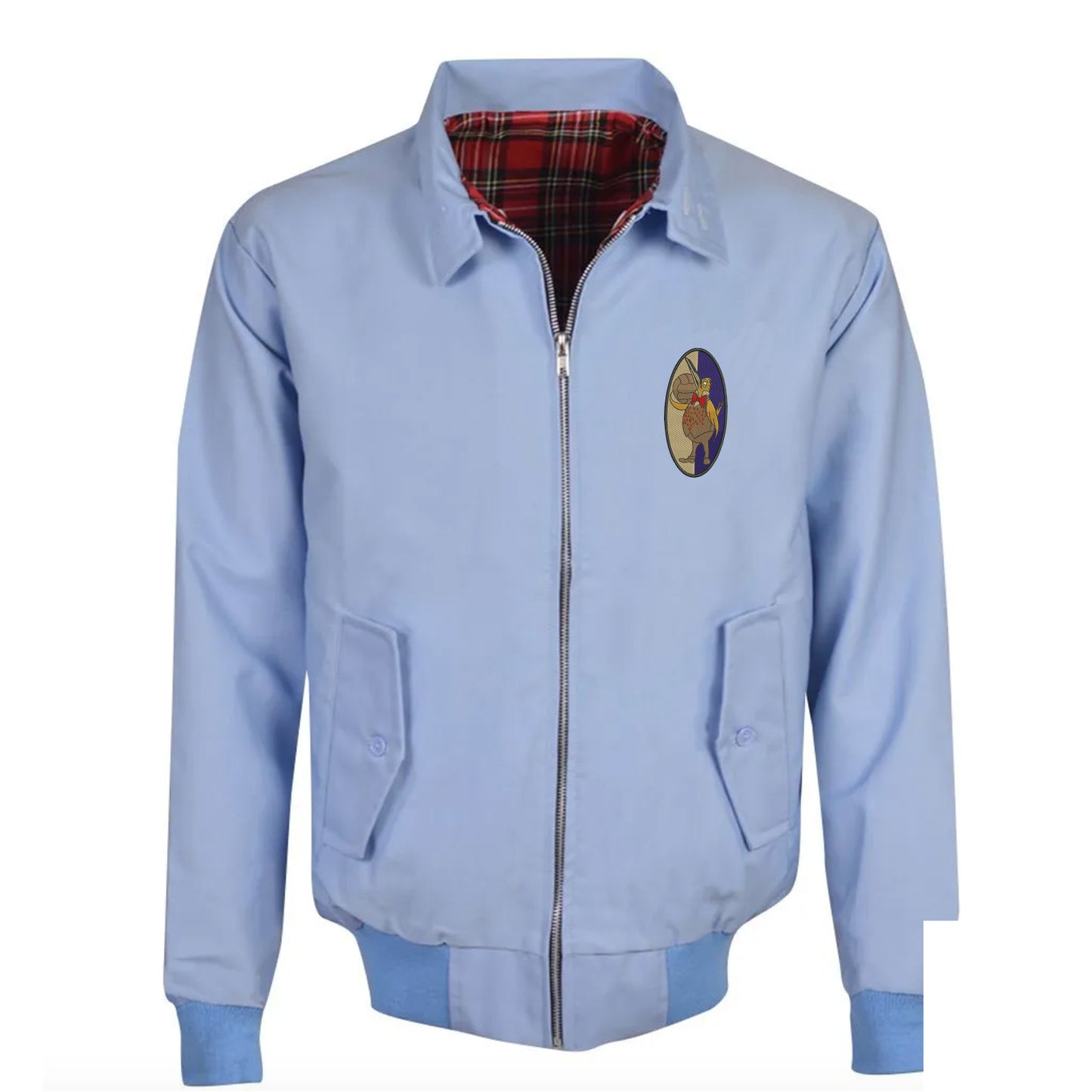 Retro West Brom 1933 Embroidered Classic Harrington Jacket