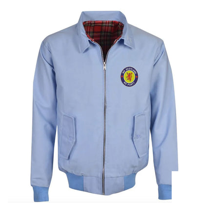 No Scotland No Party Embroidered Classic Harrington Jacket