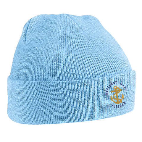 Royal Navy Veteran Anchor Beanie Hat