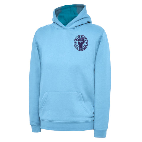 Dark Blues Pride of Dundee Embroidered Children's Hoodie