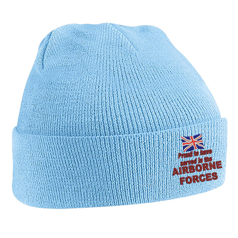 Proud to Have Served in The Airborne Forces Beanie Hat