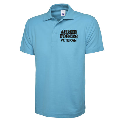 Armed Forces Veteran Polo Shirt