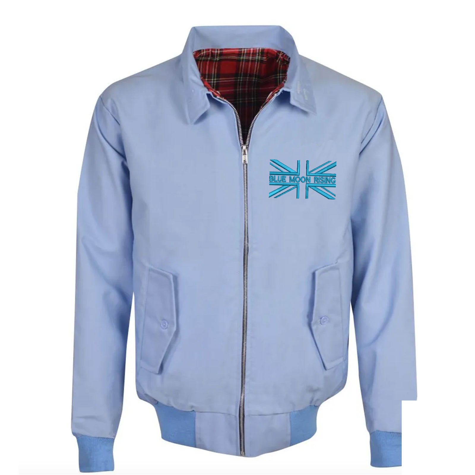 Blue Moon Rising Union Jack Bomber Jacket