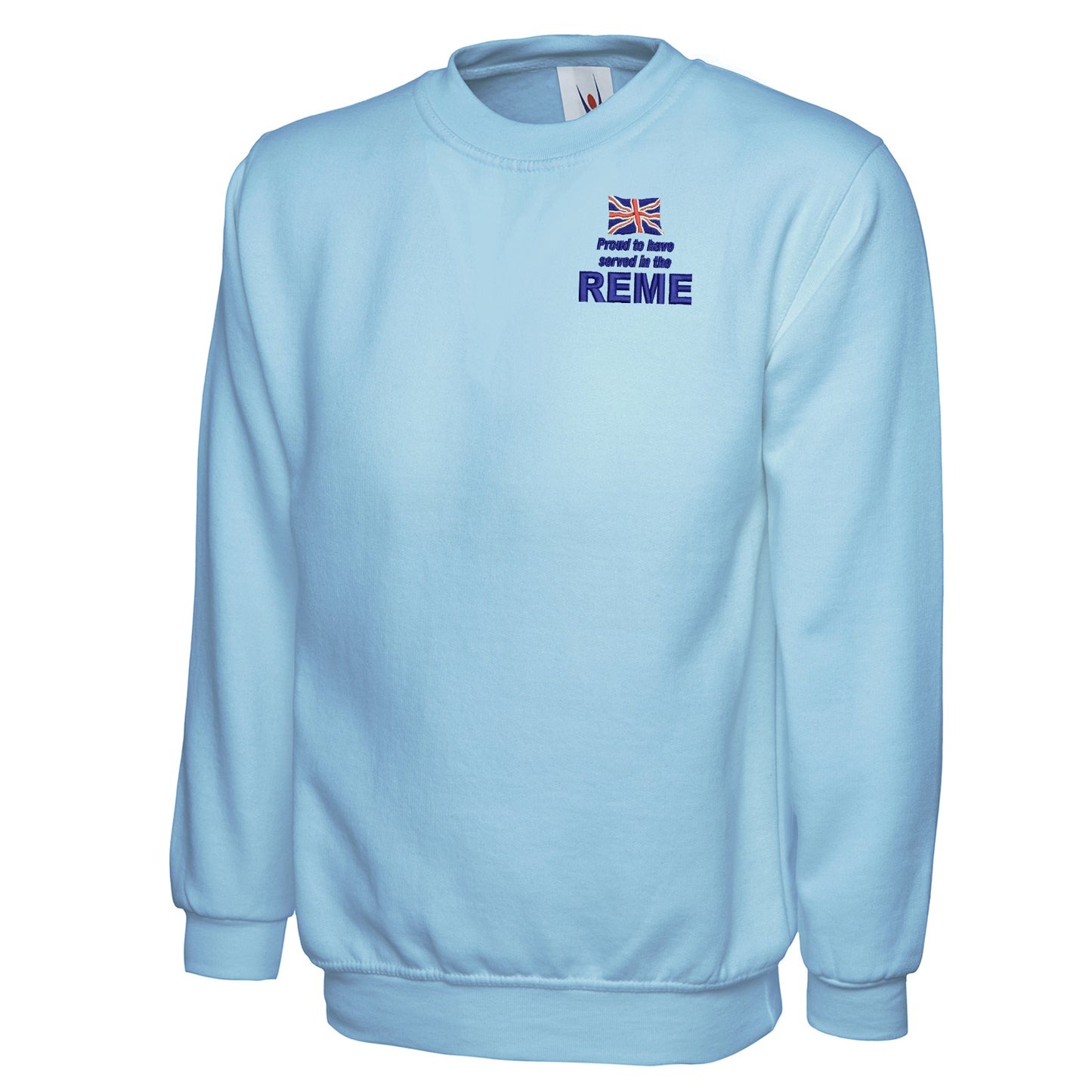 Proud to Have Served in The REME Embroidered Classic Sweatshirt