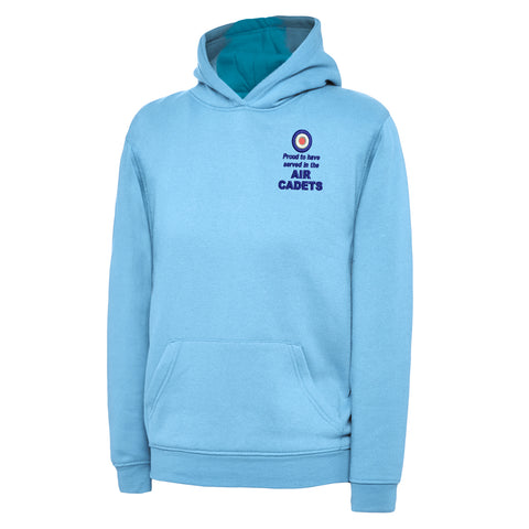 Proud to Have Served in The Air Cadets Embroidered Children's Hoodie