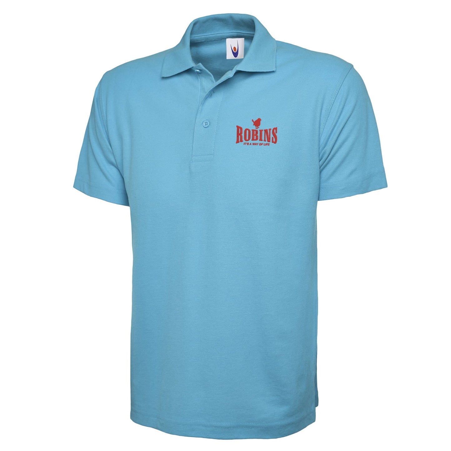 Robins It's a Way of Life Embroidered Classic Polo Shirt