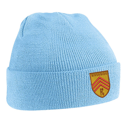 Retro Riverside FC Embroidered Beanie Hat