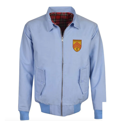 Retro Riverside FC Embroidered Classic Harrington Jacket