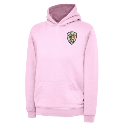 Retro Bristol City 1976 Embroidered Children's Hoodie