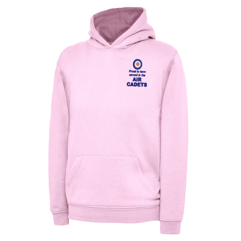 Proud to Have Served in The Air Cadets Embroidered Children's Hoodie