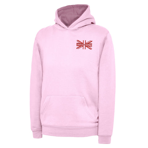 Bournemouth Union Jack Embroidered Children's Hoodie