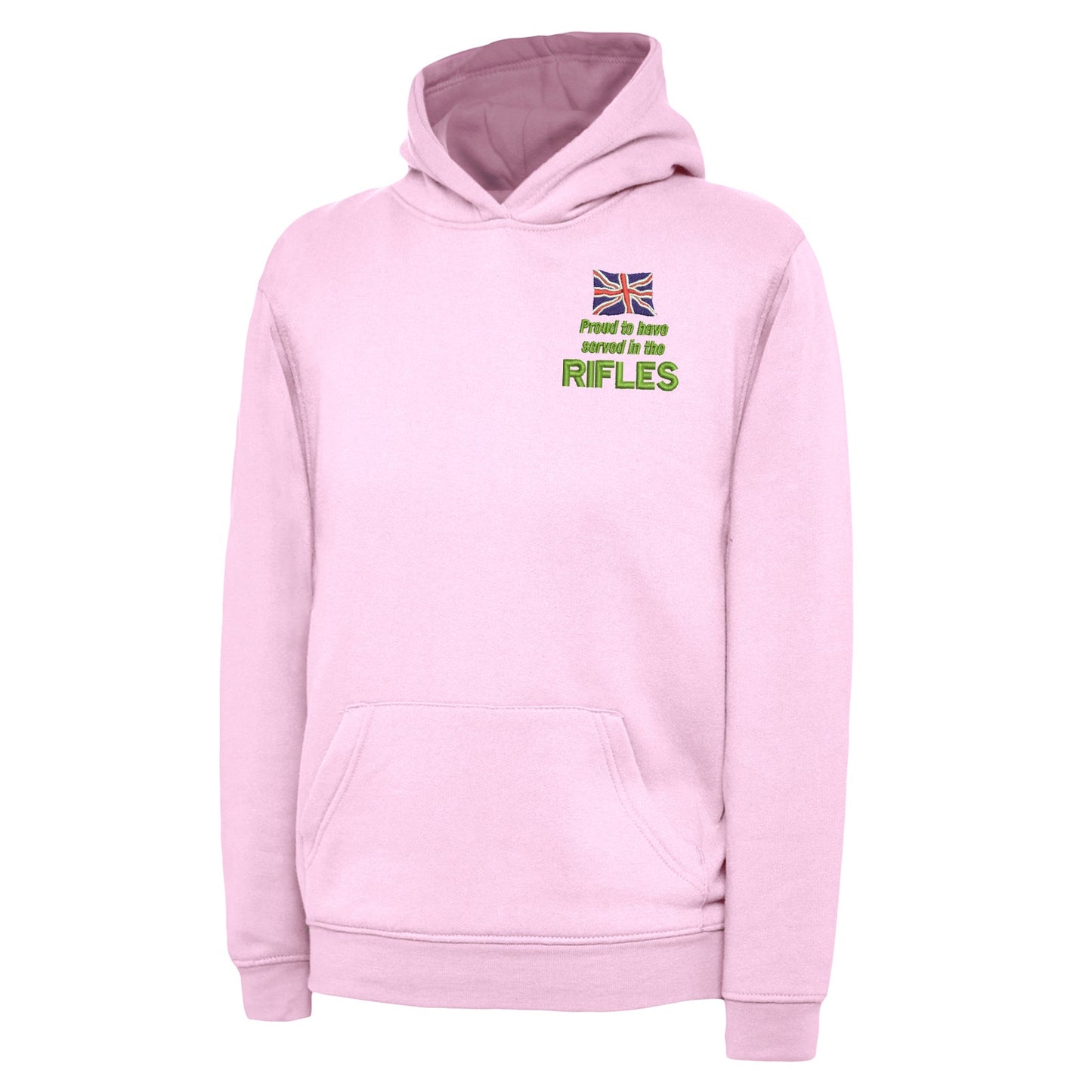 Proud to Have Served in The Rifles Embroidered Children's Hoodie