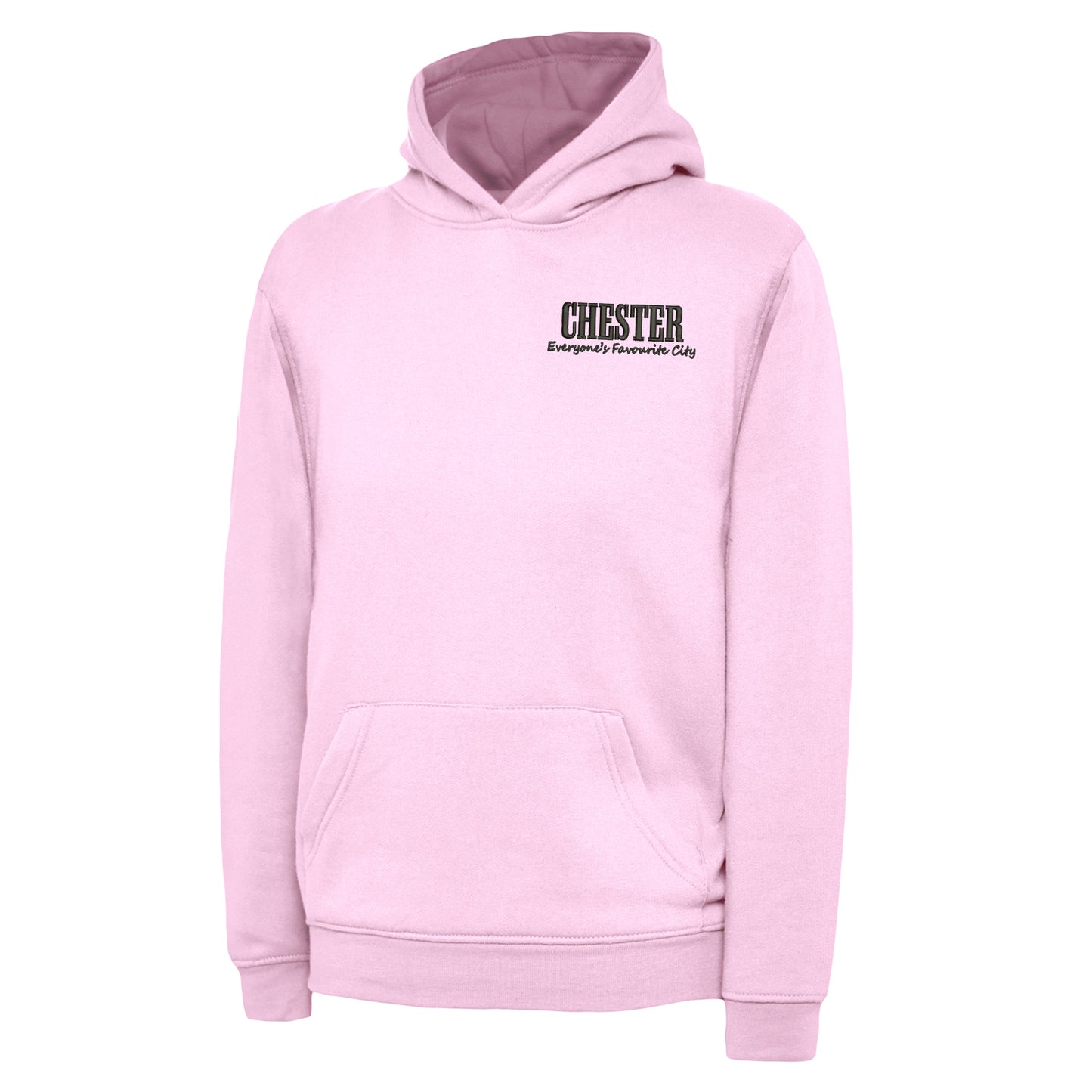 Chester Everyone's Favourite City Embroidered Children's Hoodie