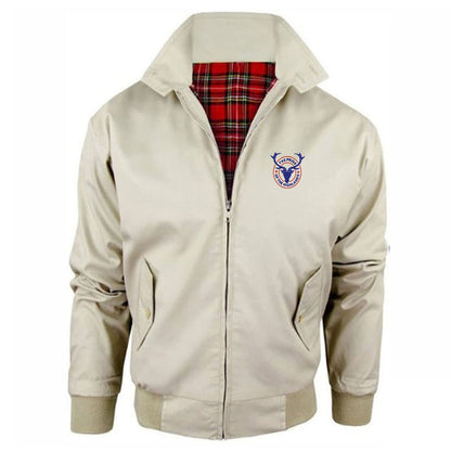 The Pride of The Highlands Embroidered Classic Harrington Jacket