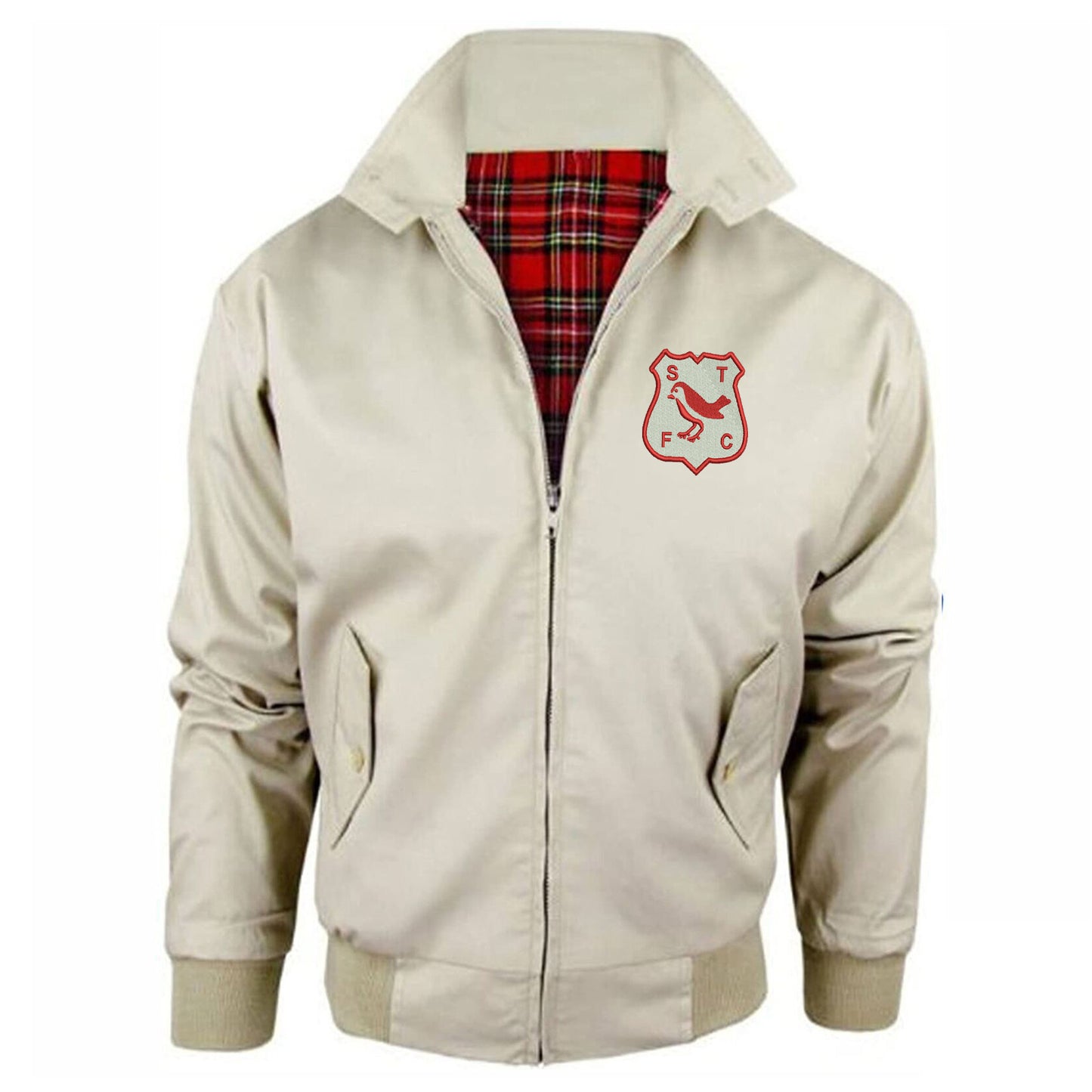 Retro Swindon 1961 Embroidered Classic Harrington Jacket