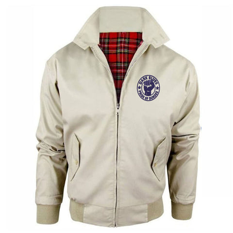 Dark Blues Pride of Dundee Embroidered Classic Harrington Jacket