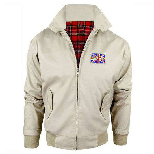 England Coloured Union Jack Jacket Mens