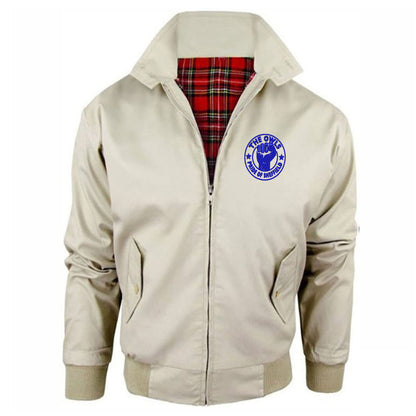 The Owls Pride of Sheffield Embroidered Classic Harrington Jacket