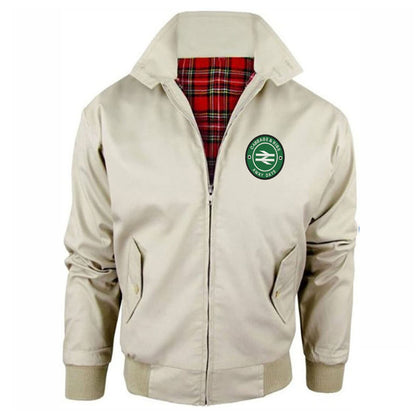 Cabbage & Ribs Away Days Embroidered Classic Harrington Jacket