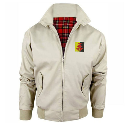 Retro Partick 1990 Embroidered Classic Harrington Jacket