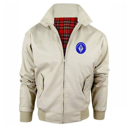 Retro Stockport 1978 Embroidered Classic Harrington Jacket