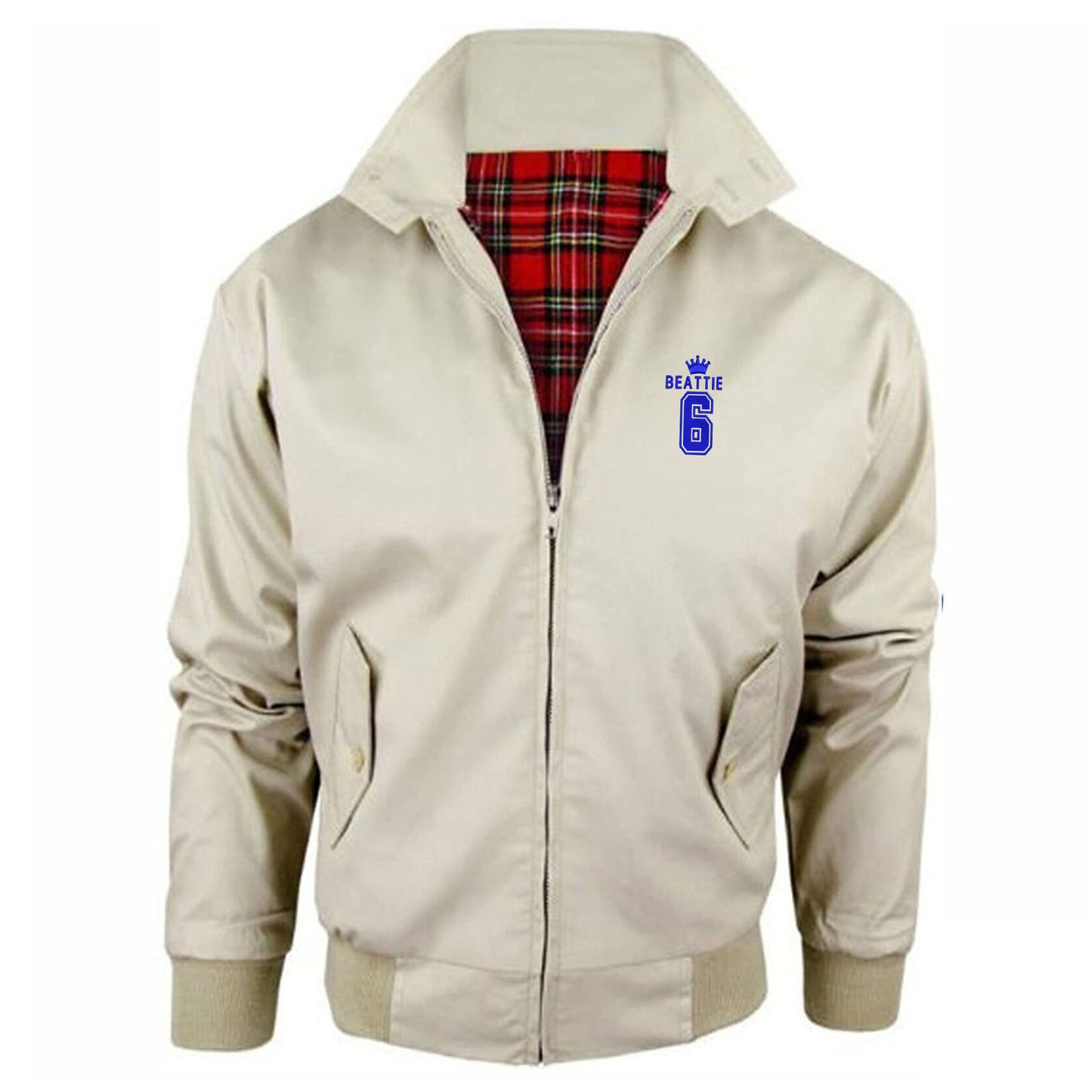 Beattie 6 Embroidered Classic Harrington Jacket