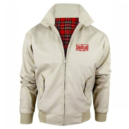 Sunderland Till I Die Embroidered Classic Harrington Jacket