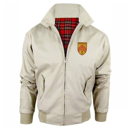 Retro Riverside FC Embroidered Classic Harrington Jacket