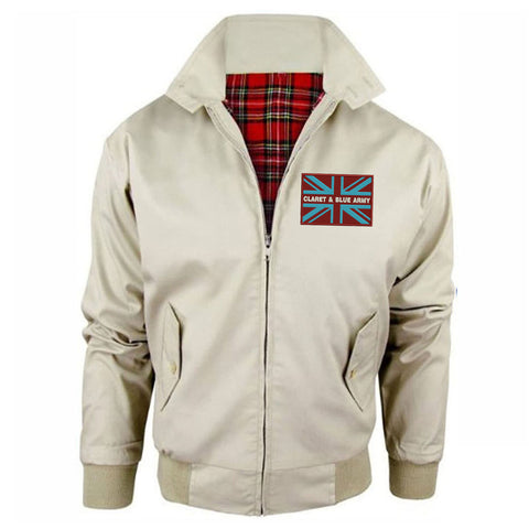 Claret & Blue Army Coloured Union Jack Jacket