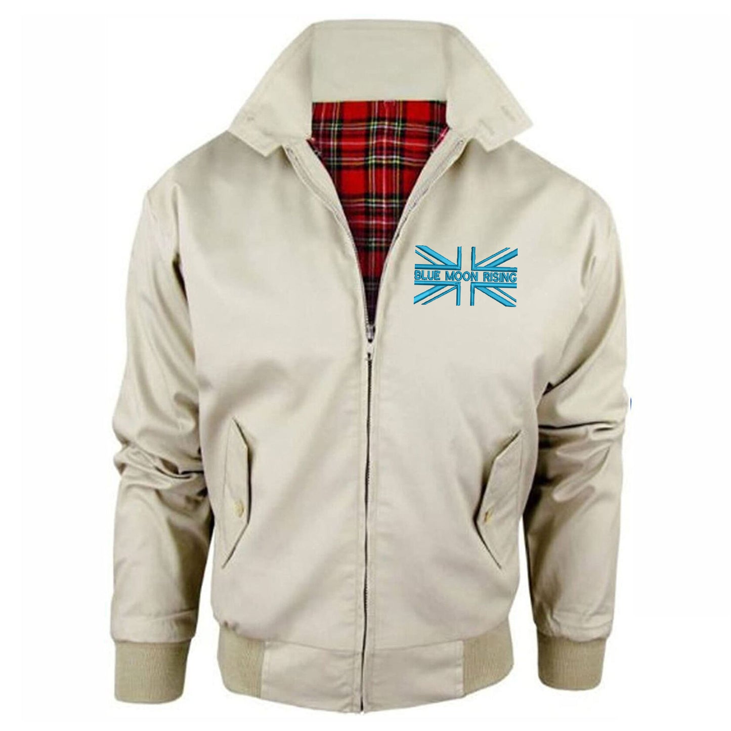 Blue Moon Rising Union Jack Bomber Jacket