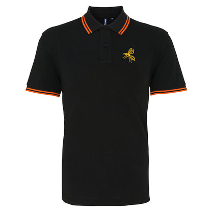 Retro Wasps 1867 Embroidered Tipped Polo Shirt