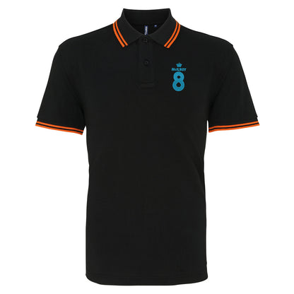 McIlroy 8 Embroidered Tipped Polo Shirt