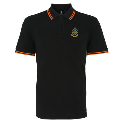 Sherwood Foresters Embroidered Tipped Polo Shirt