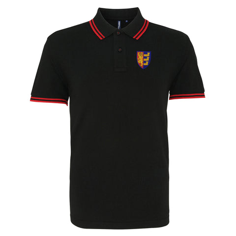 Retro Ipswich 1888 Embroidered Tipped Polo Shirt