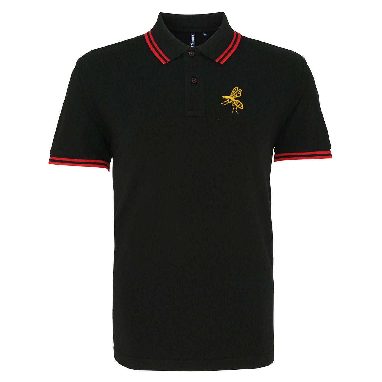 Retro Wasps 1867 Embroidered Tipped Polo Shirt