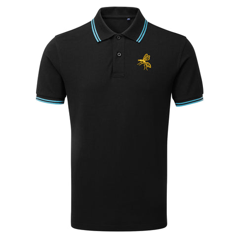 Retro Wasps 1867 Embroidered Tipped Polo Shirt