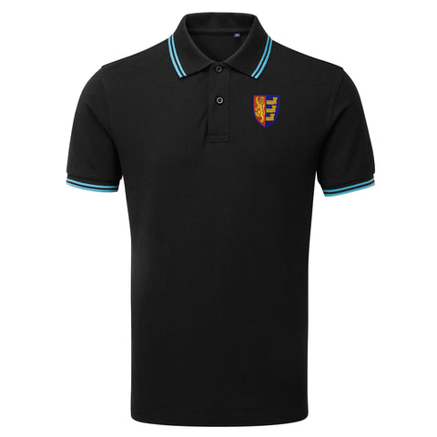 Retro Ipswich 1888 Embroidered Tipped Polo Shirt