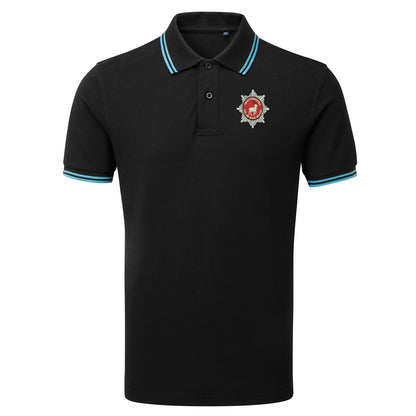 Hertfordshire Fire Service Embroidered Tipped Polo Shirt