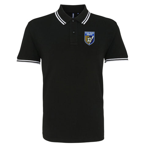 Retro Small Heath Alliance Embroidered Tipped Polo Shirt