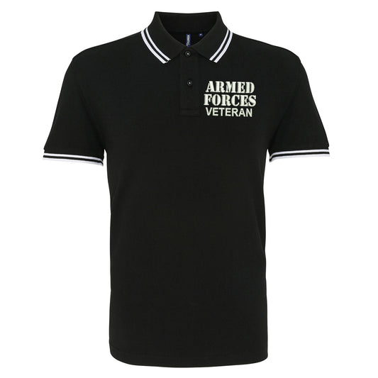 Armed Forces Veteran Polo Shirt UK