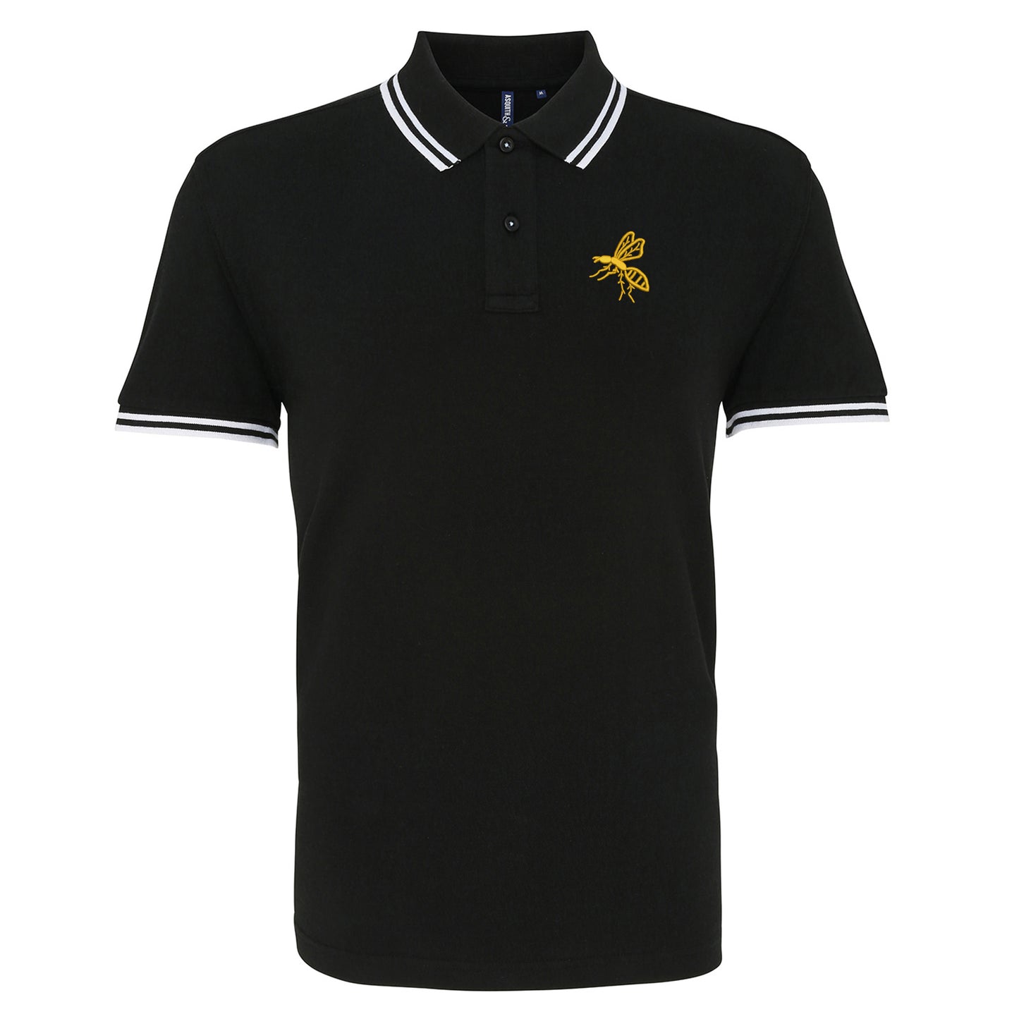 Retro Wasps 1867 Embroidered Tipped Polo Shirt