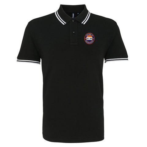 Luton Pride of Bedfordshire Embroidered Tipped Polo Shirt