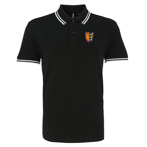 Retro Ipswich 1888 Embroidered Tipped Polo Shirt